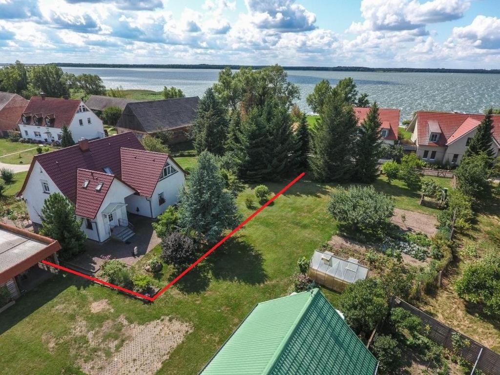 Ferienhaus "Seeadler" In Rankwitz Am Peenestrom Exterior foto