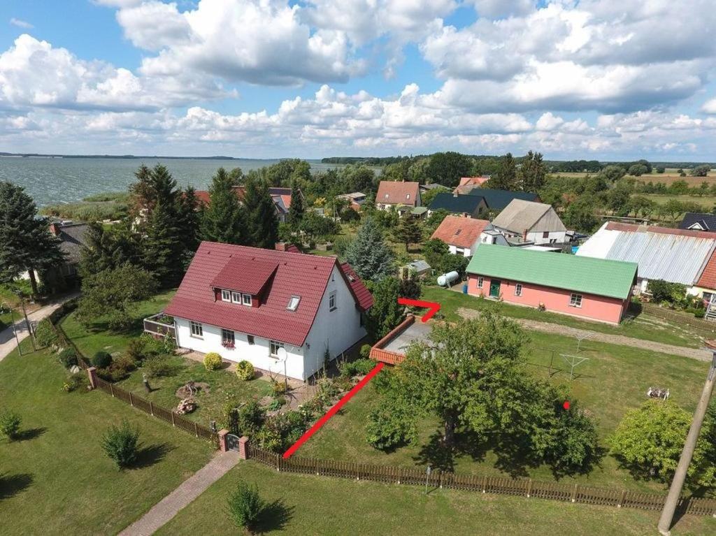 Ferienhaus "Seeadler" In Rankwitz Am Peenestrom Exterior foto